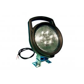 Work light LED round diam 164mm - cable
